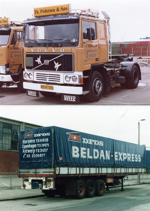 DMC Decals 50-506 Beldan Express, Pressenning semi-trailer